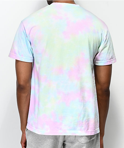 Odd Future Pyramid Scheme T-Shirt - Blue/Green Tie Dye