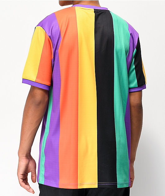 Escribe email deseo imponer Odd Future camiseta de fútbol a rayas verticales