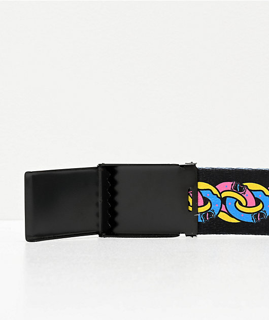 Odd Future x Santa Cruz Donut Chain Black Web Belt