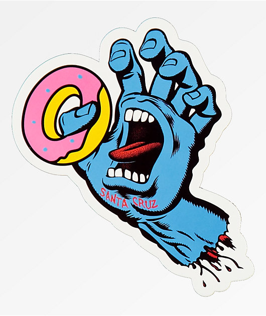 Odd Future x Santa Cruz Screaming Donut Sticker