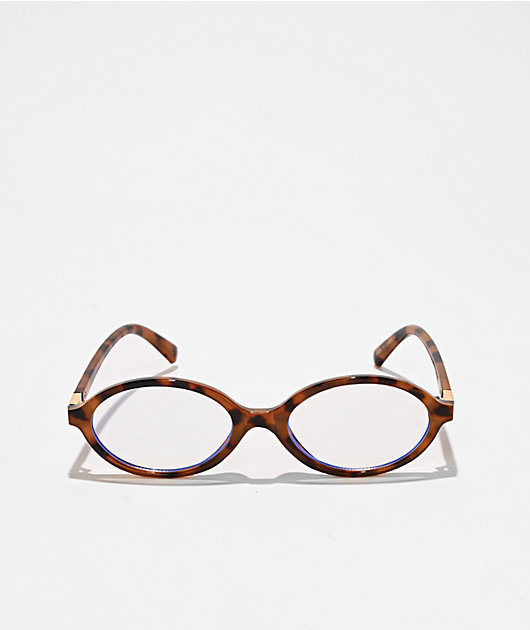 Office Siren Tortoiseshell Blue Light Glasses