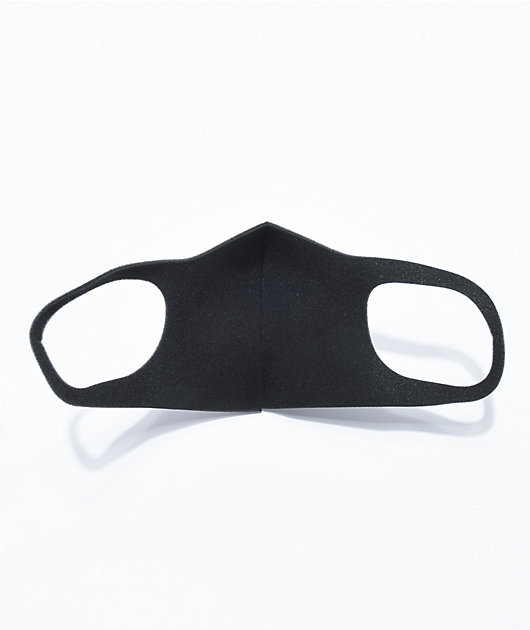 Official 3 Pack Black Poly Face Masks