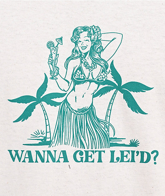 White HAWAII 369さま専用ページ②　ラボ服　らぼ服　ハンドメイド hawaii-lei-market-tee-modeled-