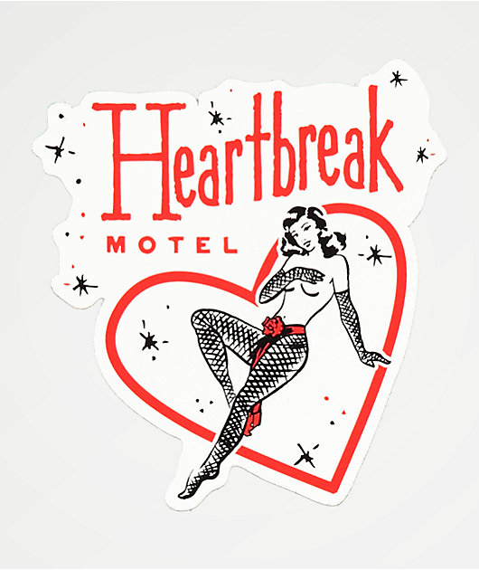 Open925 Heartbreak Motel Sticker