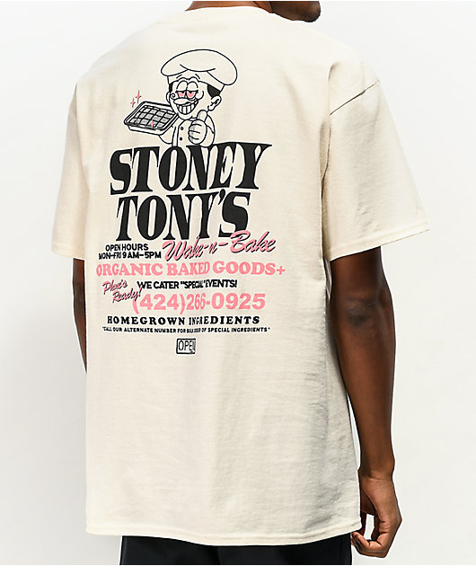 Open925 Stoney Tony's Natural T-Shirt