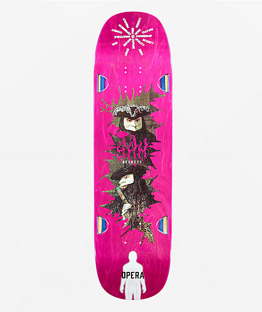ミュージシャン LIMITED EDITION 'WORLD GONE MAD' SK8Deck Opera Beckett Watching 8.75 Skateboard Deck | Zumiez