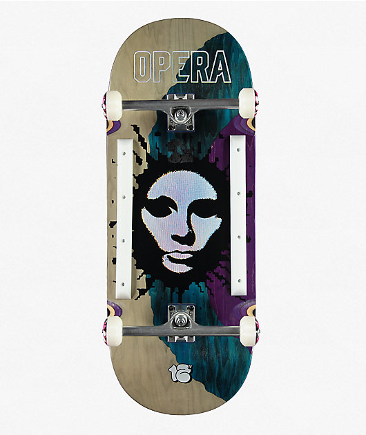 Opera RGB Mask Fatties 12" Skateboard Complete