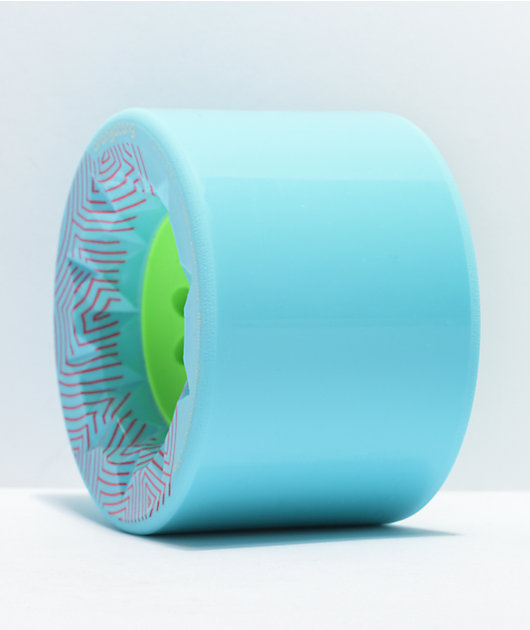 Orangatang Caguama 85mm 77a Blue Longboard Wheels
