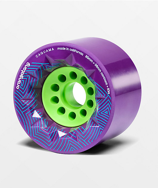 Orangatang Caguama 85mm 83a Purple Longboard Wheels