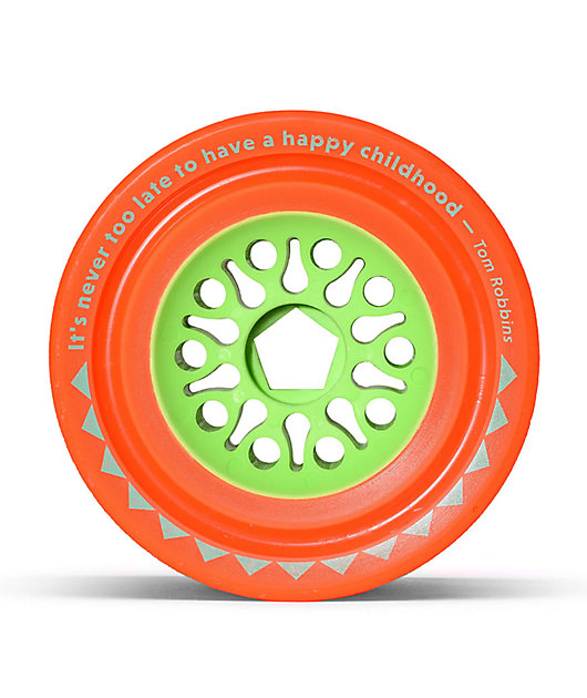 Orangatang Dad Bod 105mm 80a Orange Cruiser Skateboard Wheels