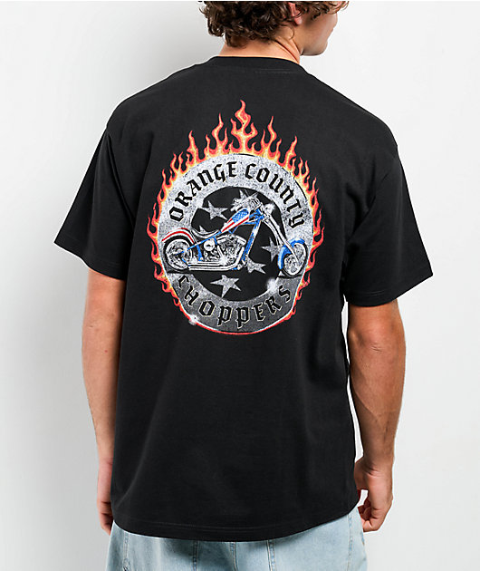 Orange County Choppers USA Chopper Black T-Shirt | Zumiez