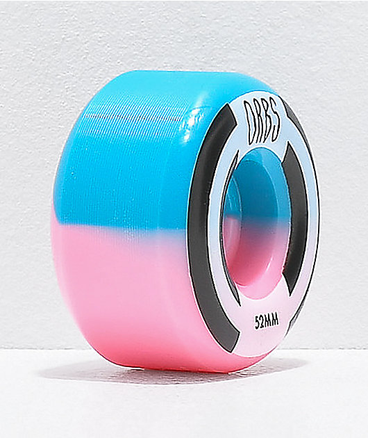 Orbs Wheels Apparitions Split 52mm 99a Pink & Blue Skateboard