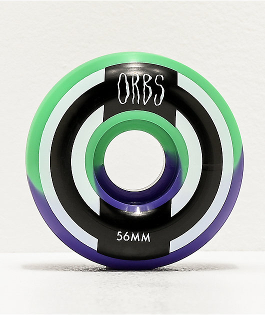 Orbs Wheels Apparitions Split 56mm 99a ruedas de skate en menta y lavanda