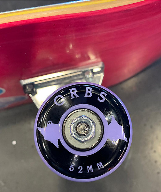 Orbs Wheels Specters Swirl 54mm 99a ruedas de skate moradas