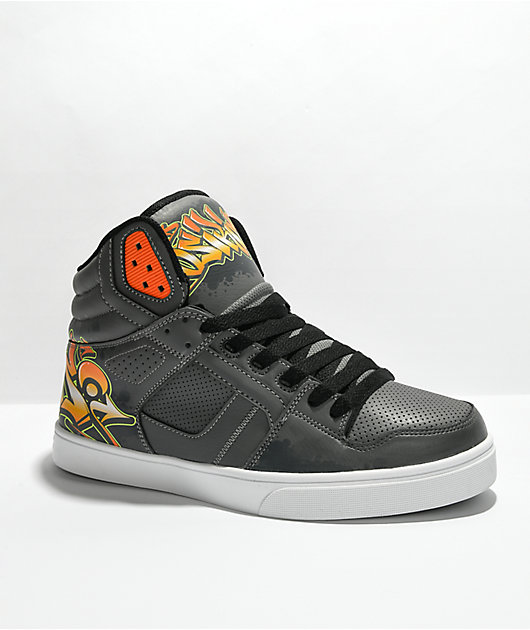 Orange cheap osiris shoes