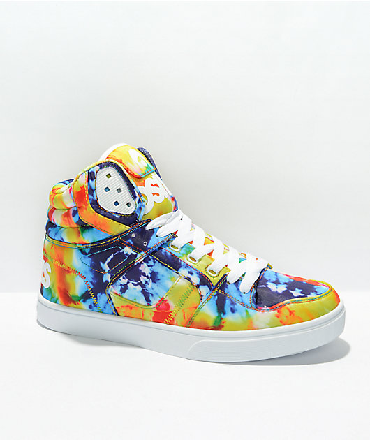 Osiris Clone Tie Dye Skate Shoes Zumiez