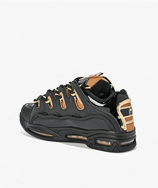 Osiris D3 2001 25 Years Black & Gold Skate Shoes
