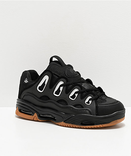 Osiris D3 2001 Black \u0026 Gum Skate Shoes 