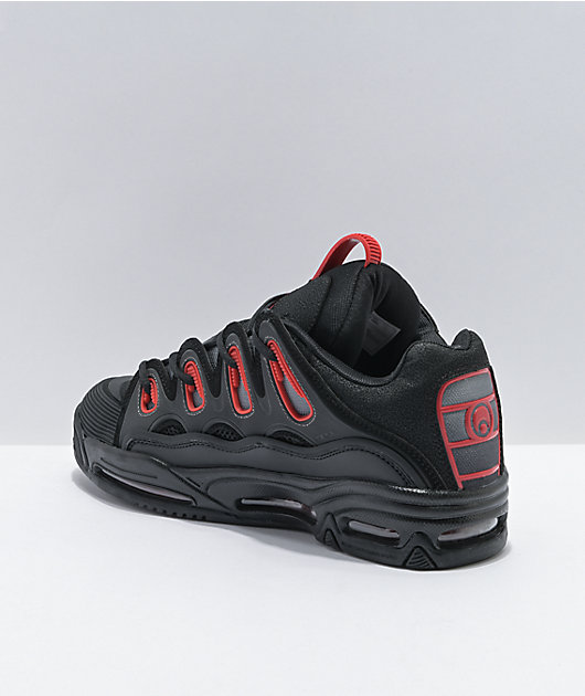 Osiris D3 2001 Black \u0026 Red Skate Shoes 