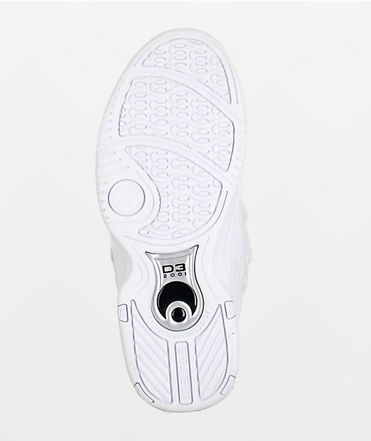 Osiris D3 2001 Luminate & White Skate Shoes