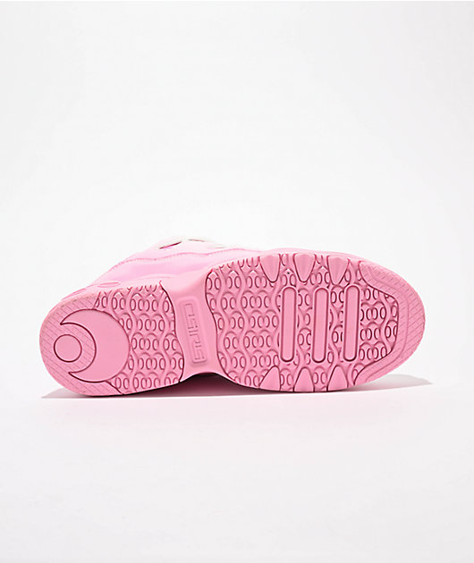 Osiris D3 OG Pink & White Fade Skate Shoes