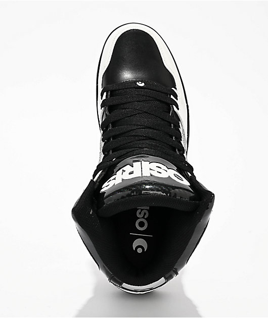 ナカジー Osiris NYC 83 Black & White Skate Shoes | Zumiez