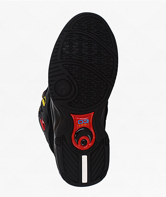 Osiris x Foos Gone Wild D3 2001 Black & Rainbow Skate Shoes