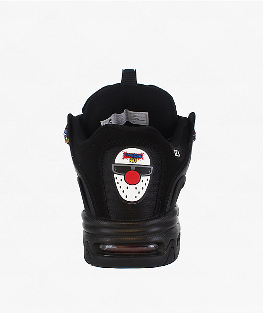 Osiris x Foos Gone Wild D3 2001 Black & Rainbow Skate Shoes