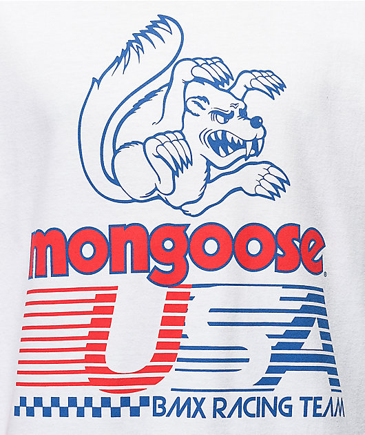 Our Legends x Mongoose USA White T-Shirt