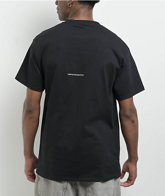 POETICCOLLECTIVE Crayon Black T-Shirt | Zumiez