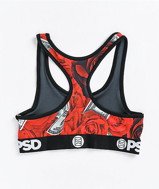 PSD Bandana Roses Sports Bra Women's Top Underwear (Brand New) –