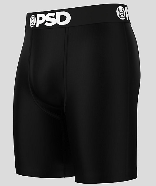 PSD 3 Pack Black Boxer Briefs