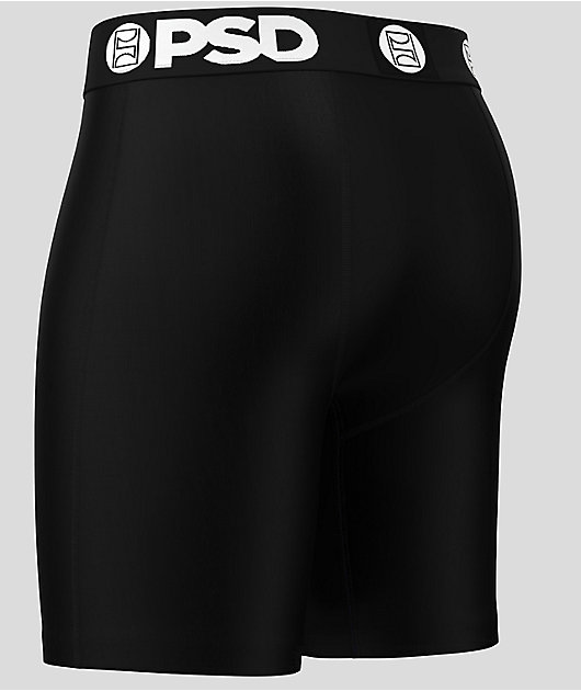 PSD 3 Pack Black Boxer Briefs