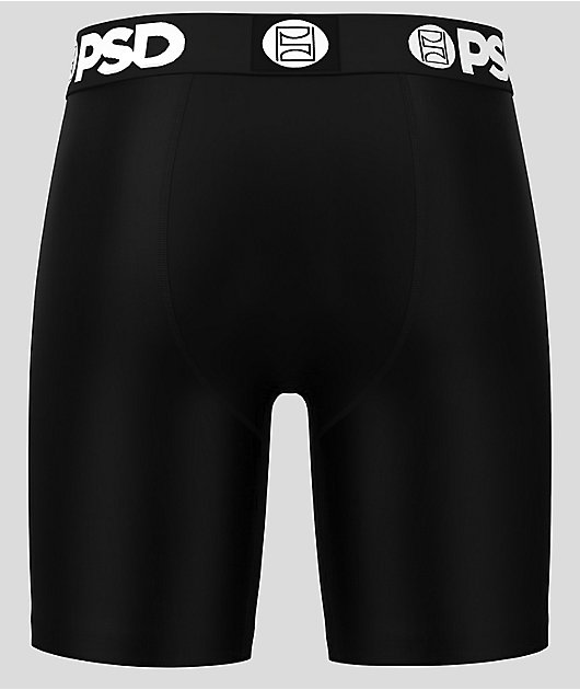 PSD 3 Pack Black Boxer Briefs