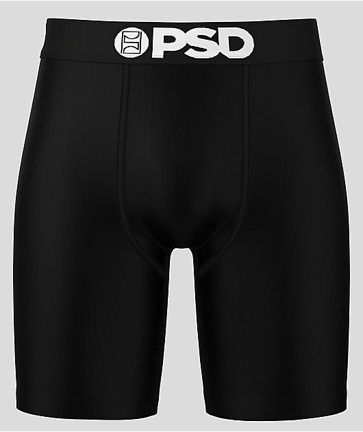 PSD 3 Pack Black Boxer Briefs