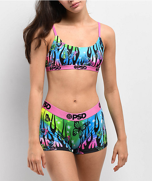 PSD Butterfly Flames Boyshort Underwear