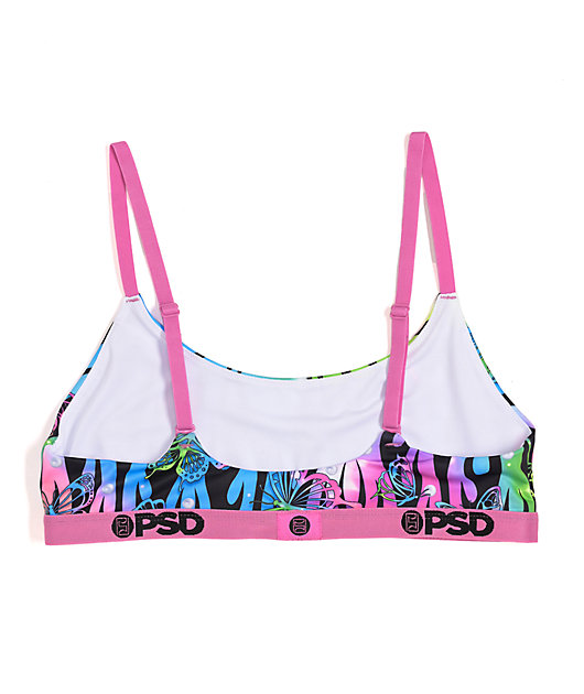 PSD Butterfly Flames Bralette