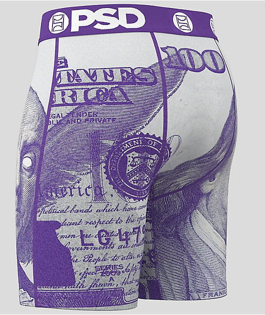 PSD C-Note Purple Boxer Briefs