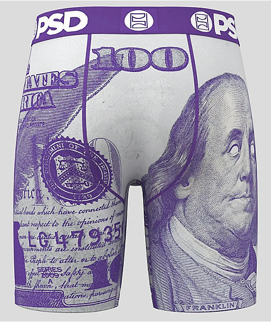 PSD C-Note Purple Boxer Briefs