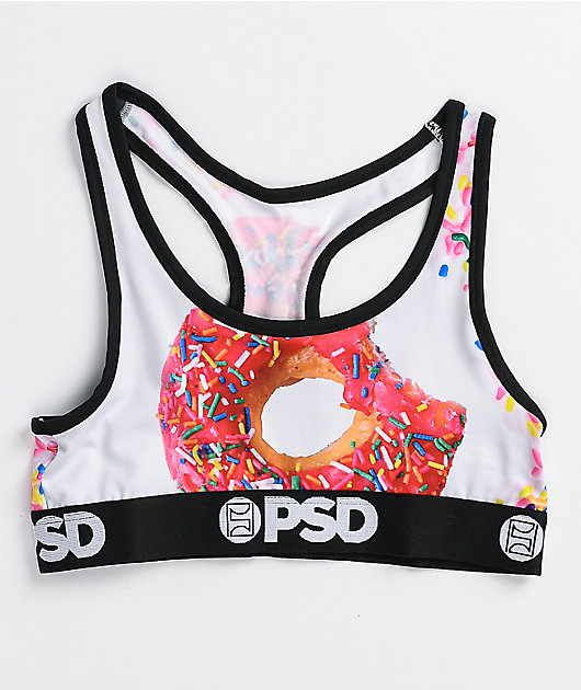 PSD Donut White Sports Bra