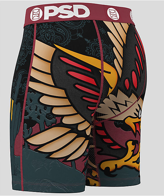 PSD Eagle Soar Black Boxer Briefs