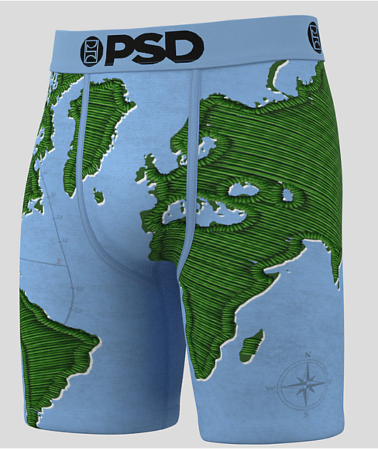 PSD Earthbound Blue Boxers