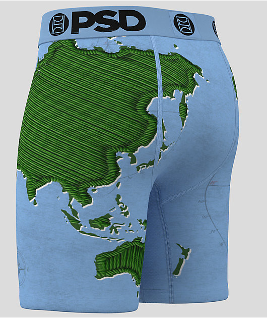 PSD Earthbound Blue Boxers