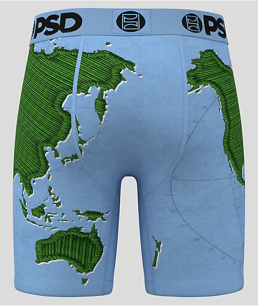 PSD Earthbound Blue Boxers