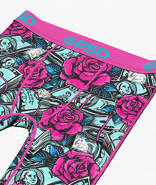 PSD Kids Stacked Roses Boxer Briefs