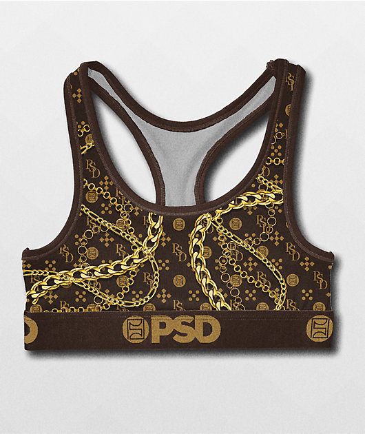 Brown Sports Bras for sale