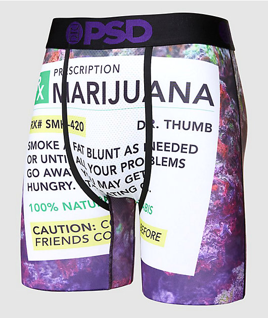 PSD MJ Prescription White & Purple Boxer Briefs