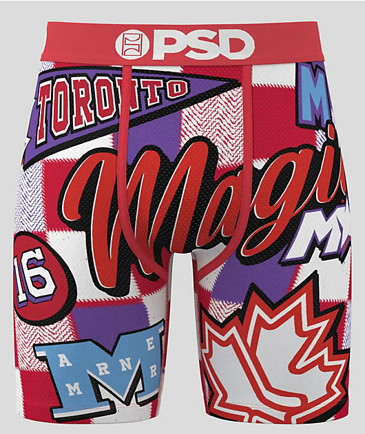 PSD Mitch Marner Magic Red Boxer Briefs | Zumiez
