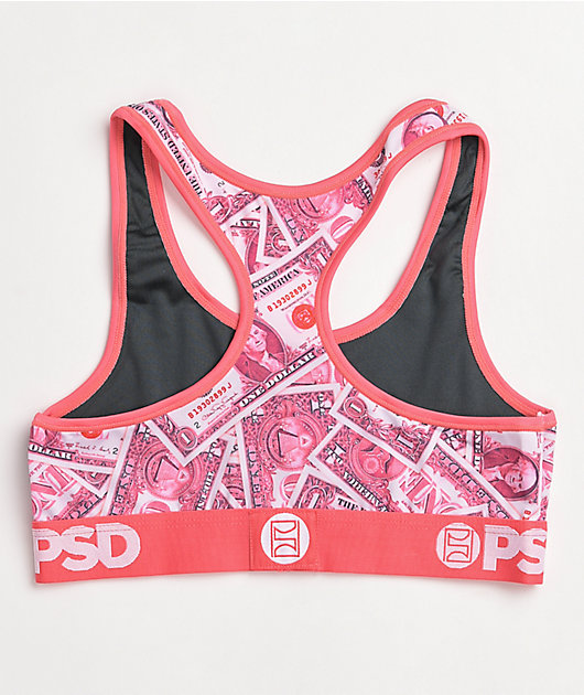 PSD Pink Dollars Sostén deportivo 