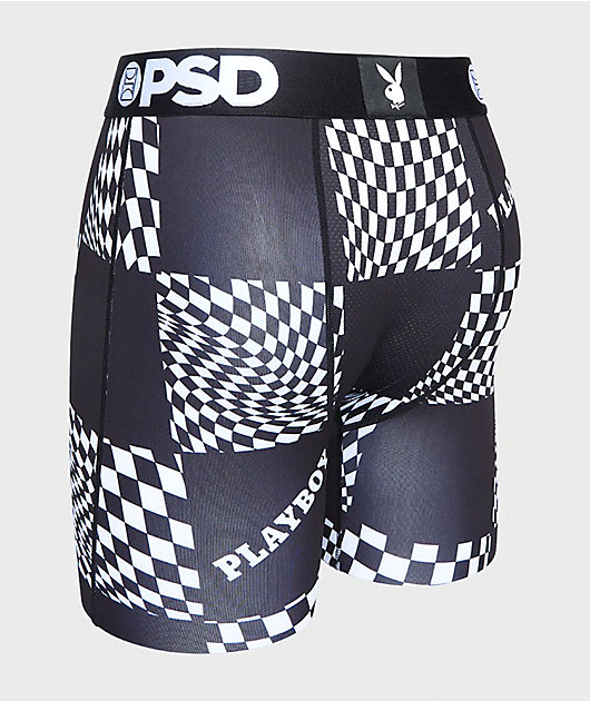 PSD Playboy Warp Checkered Boxer Briefs